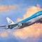 Avion Boeing 747200 &#039;KLM&#039;