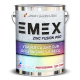 Vopsea Epoxy-Ester Emex Zinc Fusion Pro, Gri, 6 Kg, cu Zinc Pur, Protectie Anticoroziva Industriala