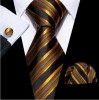 Set cravata + batista + butoni - matase - model 473
