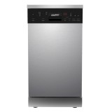 HOMEFORT HMGS0421S Mașină de spălat vase independentă 10 seturi, 9 L, 7 programe, 47 dB, E, Tac&acirc;muri superioare, 45 cm, Afișaj digital, Fără deschider