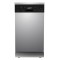 HOMEFORT HMGS0421S Mașină de spălat vase independentă 10 seturi, 9 L, 7 programe, 47 dB, E, Tac&acirc;muri superioare, 45 cm, Afișaj digital, Fără deschider