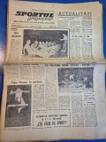 Ziarul sportul popular 28 ianuarie 1966 -hochei steaua -dinamo
