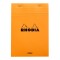 Blocnotes N16 14,8 x 21 cm capsat 80 file galbene Rhodia Orange