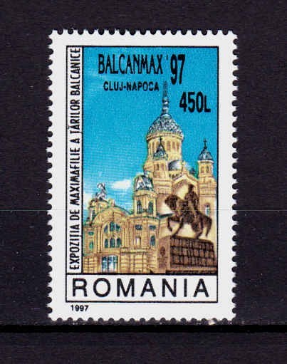 ✅RO 1997 ,LP 1434, &quot;Expozitia Filatelica &quot;Balcanmax&quot; Cluj-Napoca &quot; , serie , MNH