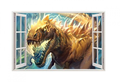 Sticker decorativ cu Dinozauri, 85 cm, 4202ST foto
