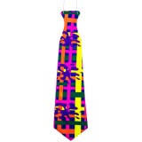 Cravată Deghizare, Diverse Modele, Multicolor, PVC, 10x47cm