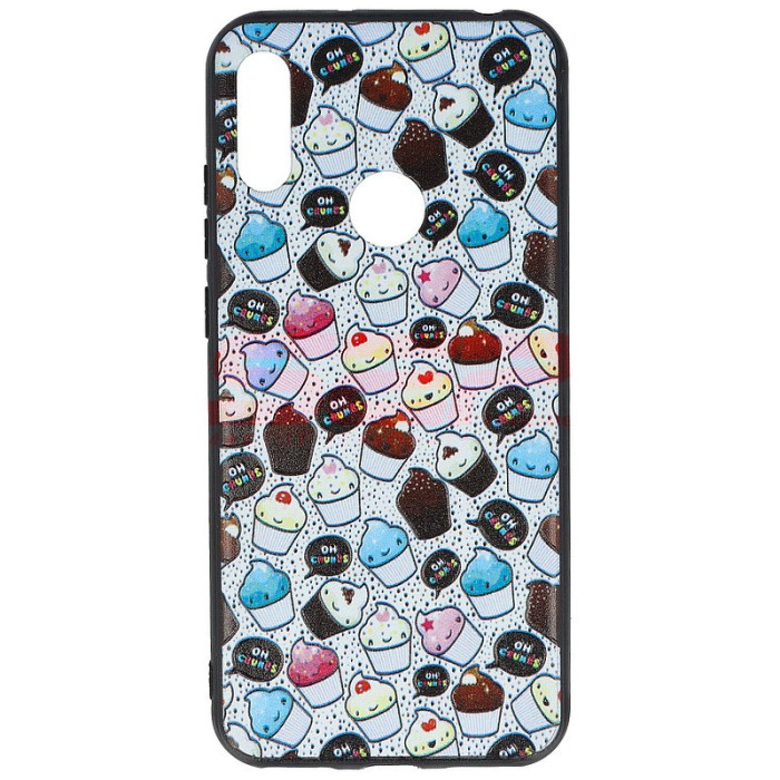 Toc TPU+PC UV Print 3D Huawei Y6 2019 Cupcakes