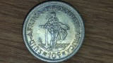 Africa de sud - moneda colectie argint - 10 cents 1962 - Jan van Riebeeck - rara