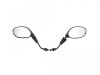 Set Oglinzi Moto Negre M8 Universal