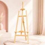 Sevalet din lemn pentru pictura 175x50, pliabil, inaltime ajustabilia maxim 175 cm