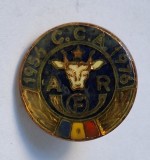 CCA - Casa Centrala a Armatei AFR 1956-1976, insigna superba - Rara