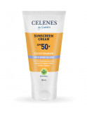 Crema pentru protectie solara ten uscat-sensibil Herbal cu SPF50, 50ml, Celenes