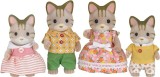 Figurine Sylvanian Families-Familia Pisicutelor Vargate, Epoch