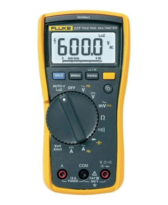 Multimetru digital Fluke 117 True RMS cu detectie fara contact