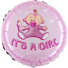 Balon Folie 45 cm It&amp;#039;s A Girl, Radar 78051 foto