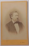 Fotograf barbat CDV , atelier Dr. Heid , Viena
