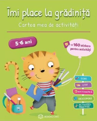 Imi Place La Gradinita 5-6 Ani, Kerstin Hache -Thibon - Editura Bookzone foto