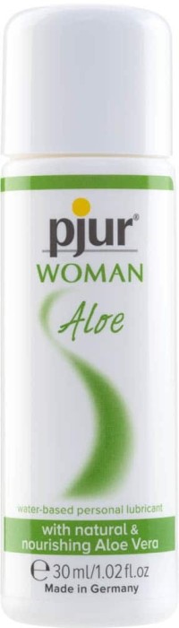 pjur WOMAN Aloe - Lubrifiant pe Bază de Apă cu Aloe, 30ml