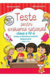 Teste pentru Evaluare Nationala - Clasa 4 - Simona Grujdin, Adriana Borcan