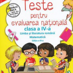 Teste pentru Evaluare Nationala - Clasa 4 - Simona Grujdin, Adriana Borcan