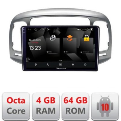 Navigatie HHyundai Accent 2006-2012 5510-ACCENT Android Octa Core 720p 4+64 DSP 360 camera carplay android auto CarStore Technology foto