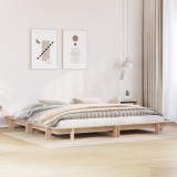 Cumpara ieftin Cadru de pat fără saltea, 160x200 cm, lemn masiv pin