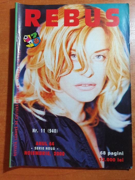 revista rebus noiembrie 2000