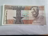 Bancnota ghana 50c 1980