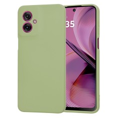 Husa silicon Motorola Moto G55 Techsuit SoftFlex, verde