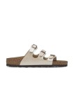 Birkenstock papuci Florida Graceful femei, culoarea alb, 1029818