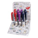 Stilou Cresco GoPen 202000-A, penita iridium, alimentare rezerve, corp plastic diverse culori, model animale