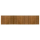 Cumpara ieftin Covor dreptunghiular, maro, 70x300 cm, bambus