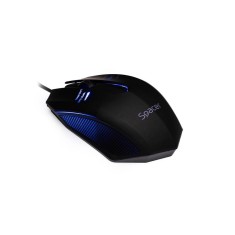 Mouse Spacer SPMO-M20, cu fir, 1000DPI, senzor optic, 3 butoane, iluminare, foto