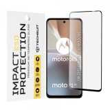 Folie de protectie Ecran Techsuit pentru Motorola Moto G32, Sticla Securizata, Full Glue, Neagra