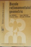 BAZELE RATIONAMENTULUI GEOMETRIC - DAN BRANZEI/ EUGEN ONOFRAS