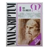 Al. Oprea - Manuscriptum 4/1976, (25) anul VII (Editia: 1976)