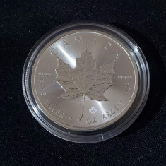 Canada 2024 - 5 USD - Frunza de arțar - 1 OZ – O monedă de argint