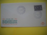 HOPCT PLIC S FDC NR 859 VAMA UNICA BENELUX 1944-1964 OLANDA -NECIRCULAT