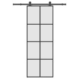 Cumpara ieftin Usa glisanta cu set feronerie, 76x205 cm, sticla ESG/aluminiu