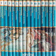 Colectia completa Marile muzee ale lumii (15 vol.)
