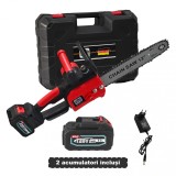 Drujba cu acumulator 128V Lama12" rezervor ulei, pompite de ungere