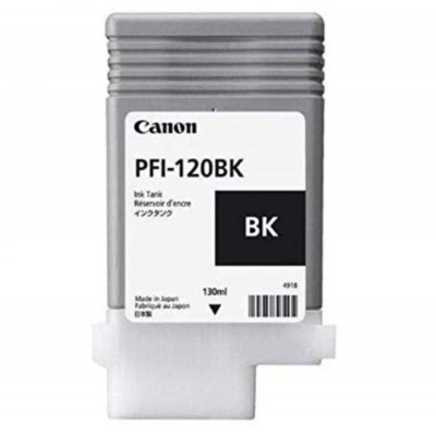 Canon pfi-120bk black inkjet cartridge foto