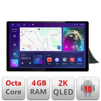 Navigatie dedicata Toyota CH-R low N-CH-R-A Edonav ecran 13&quot; 2K 4+32 Android Waze USB Navigatie 4G 360 Toslink Youtube Radio K CarStore Technology