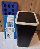 Placă reglabilă/organizator + coș de gunoi