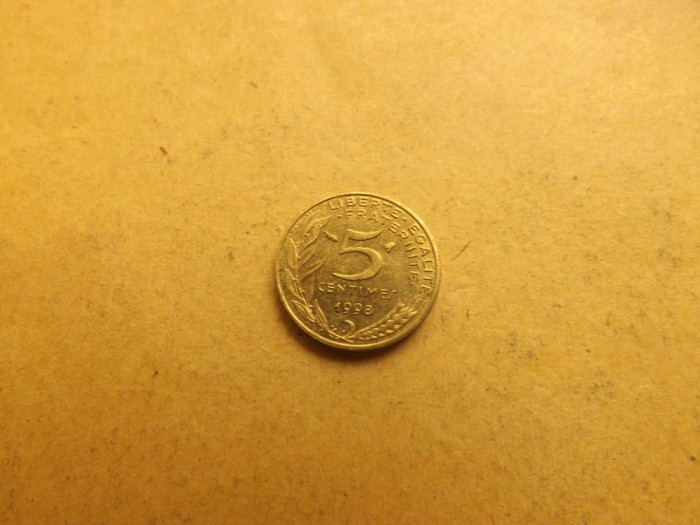 Franta 5 Centimes 1998