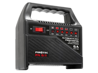 Incarcator pentru acumulatori auto PIROTEC PA 6/1, Harder HD0017 foto
