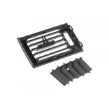 Grila ventilatie Mercedes Clasa C W204 2007-, Stanga-Negru, 2048300754