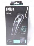 Aparat de tuns barba electric cu acumulator BRAUN BT3411 Series 3