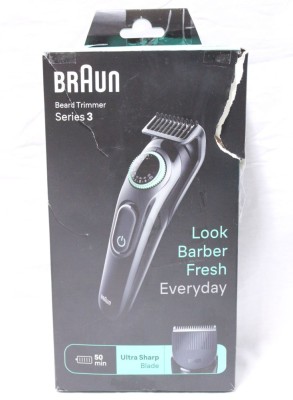Aparat de tuns barba electric cu acumulator BRAUN BT3411 Series 3 foto