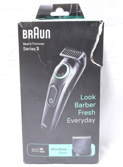 Aparat de tuns barba electric cu acumulator BRAUN BT3411 Series 3